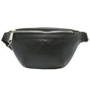 Gucci GG Belt Bag Waist Black Leather